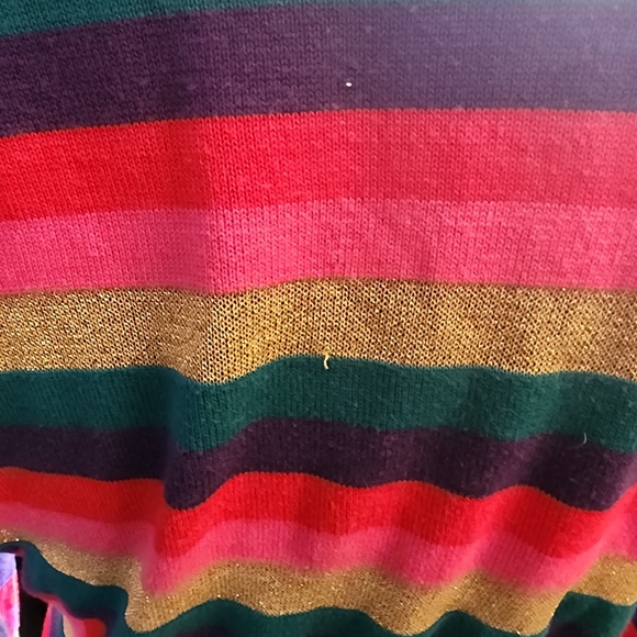 SPIRITUAL GANGSTER MULTICOLOR CROP SWEATER - Picture 3 of 4